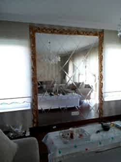 dekoratif baklava desenli ayna, baklava ayna, ayna baklava, Dekoratif Ayna, modoko camc�lar�, camc�