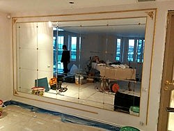 dekoratif baklava desenli ayna, baklava ayna, ayna baklava